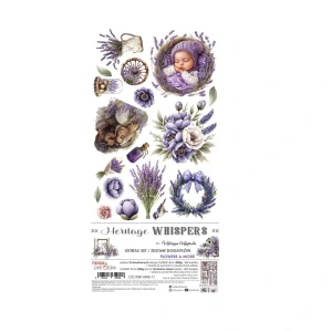 Craft O´ Clock Scrapbook papier - Heritage Whispers Flowers 6x12