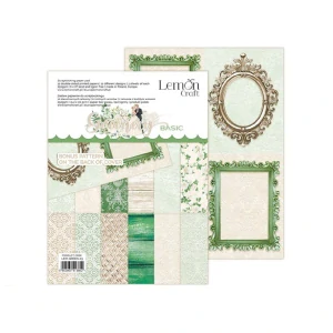 Lemoncraft Scrapbook papier Greenery 6x8