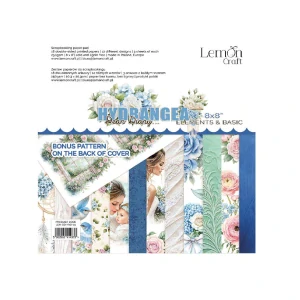 Lemoncraft Scrapbook papier doplnkový Hydrangea 8x8