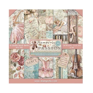 Stamperia Scrapbook papier – Passion 12x12