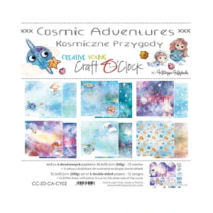 Craft O´ Clock Scrapbook papier - Cosmic Adventures 12x12