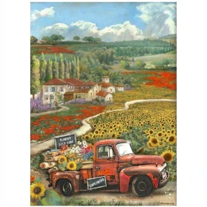 Ryžový papier Stamperia DFSA4769