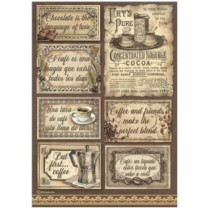 Ryžový papier Stamperia DFSA4826