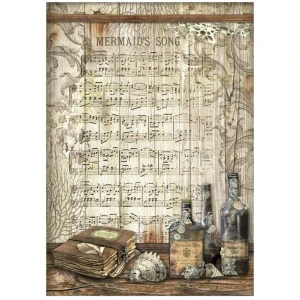 Ryžový papier Stamperia DFSA4814