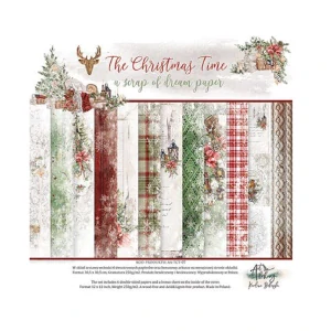Alchemy of Art Scrapbook papier The Christmas Time 12x12
