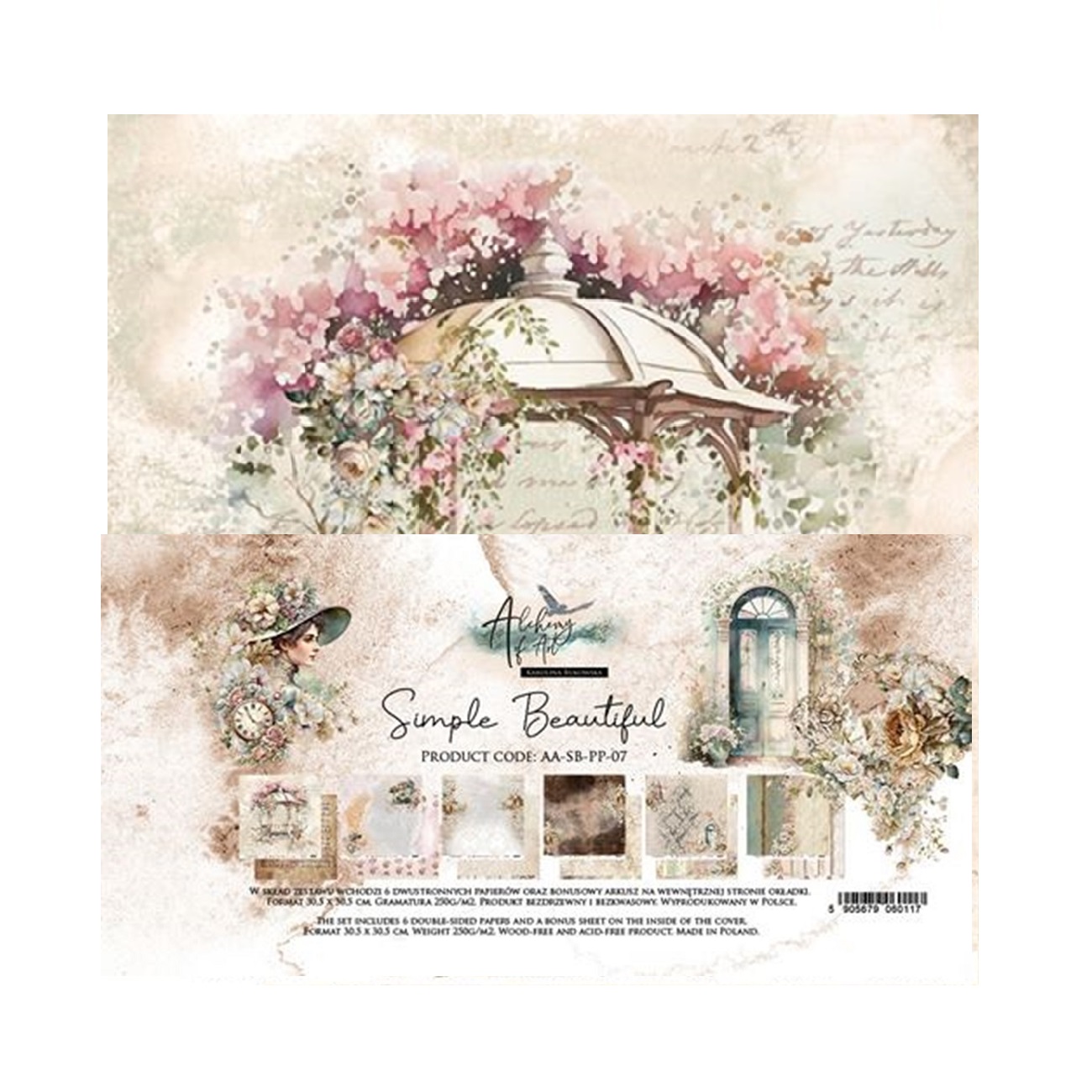 Alchemy of Art Scrapbook papier Simple Beautiful 12x12