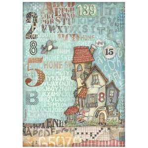 Ryžový papier Stamperia DFSA41065