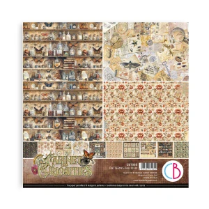 Ciao Bella Scrapbook papier Cabinet of Curiosities 12x12