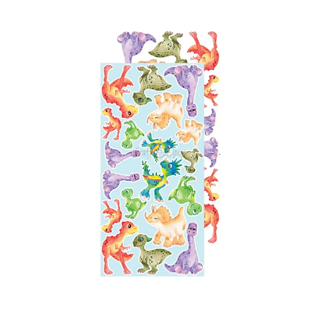 Craft O´ Clock Scrapbook papier - Dino Adventures 6x12