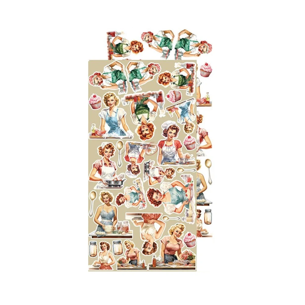 Craft O´ Clock Scrapbook papier - Kitchen Mode 6x12