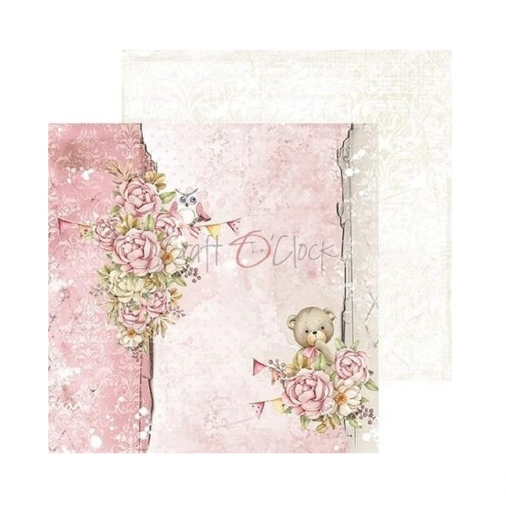 Craft O´ Clock Scrapbook papier -Oh, Girl! 6x6