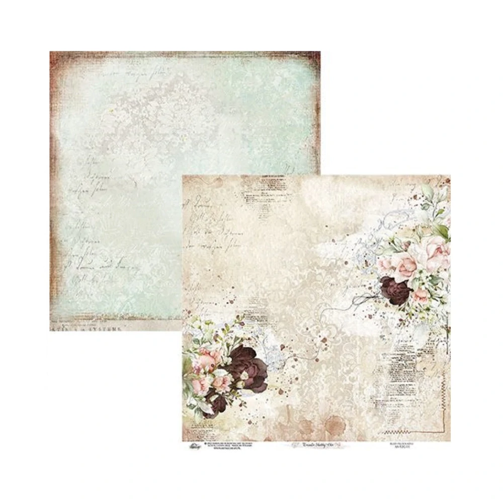 Alchemy of Art Scrapbook papier Romantic Shabby Chic 8x8