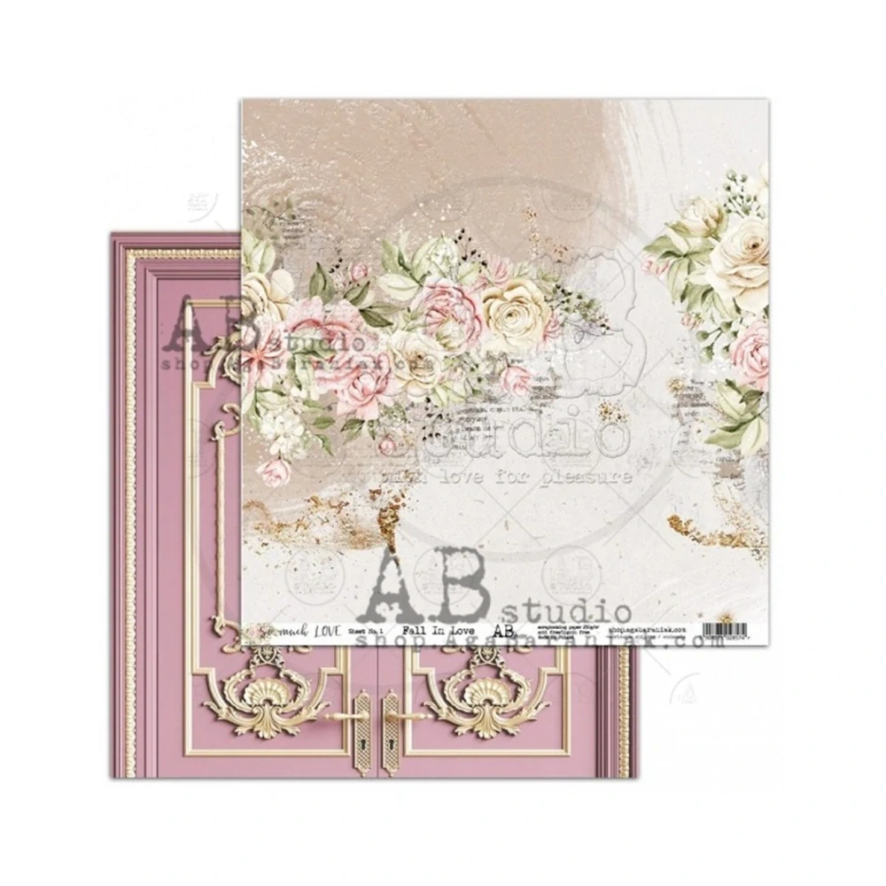 AB studio Scrapbook papier So Much Love 12x12