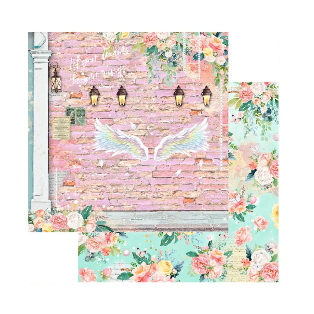 Memory Place Scrapbook papier Happy Place 6x6