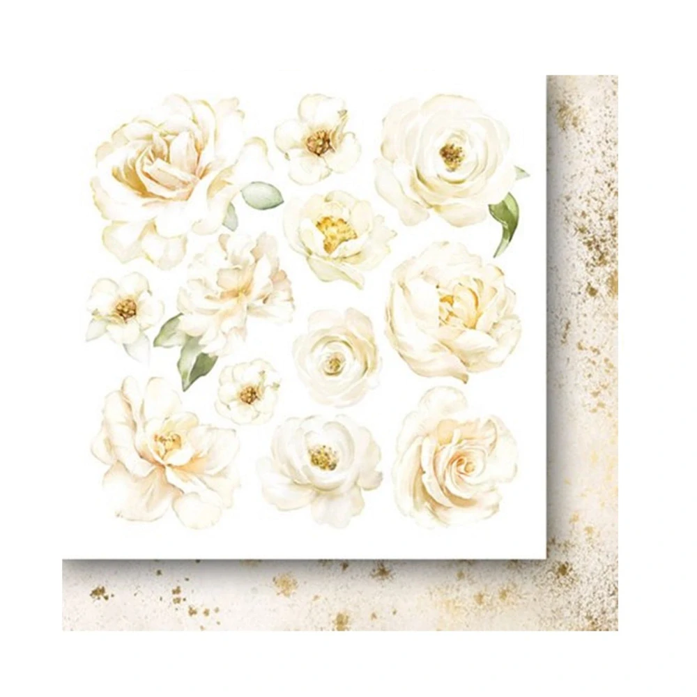 Paper Heaven Scrapbook papier Like a Breath 6x6 kvety