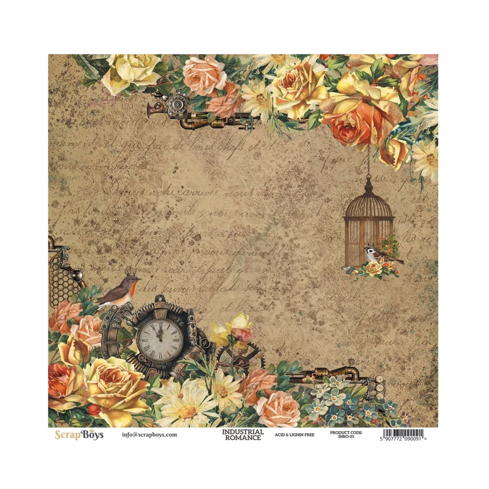 Scrapboys Scrapbook papier INRO 01
