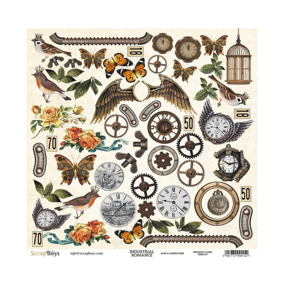 Scrapboys Scrapbook papier INRO 07