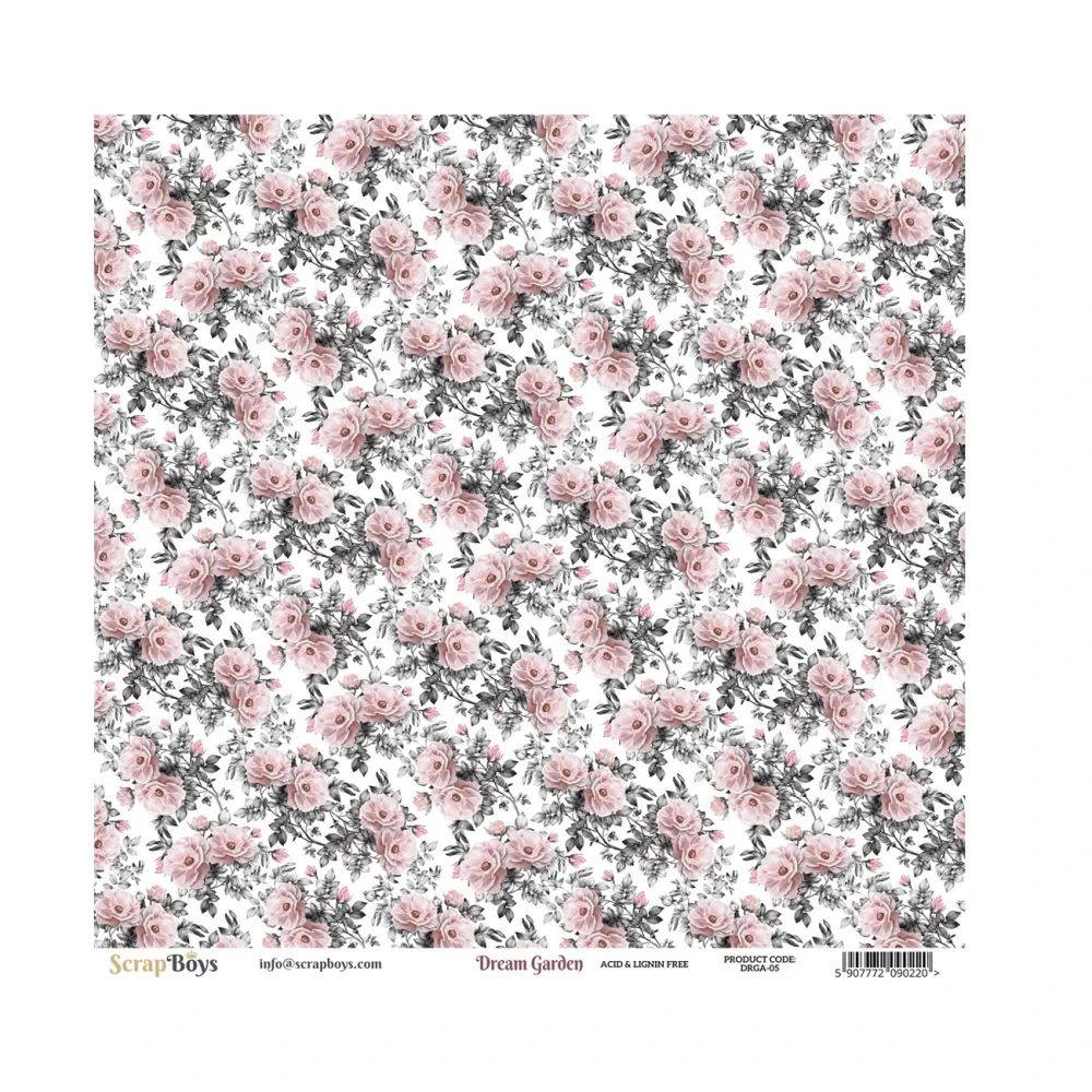 Scrapboys Scrapbook papier DRGA 05