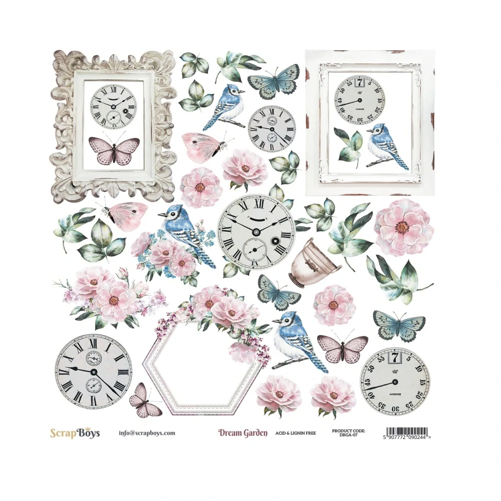 Scrapboys Scrapbook papier DRGA 07
