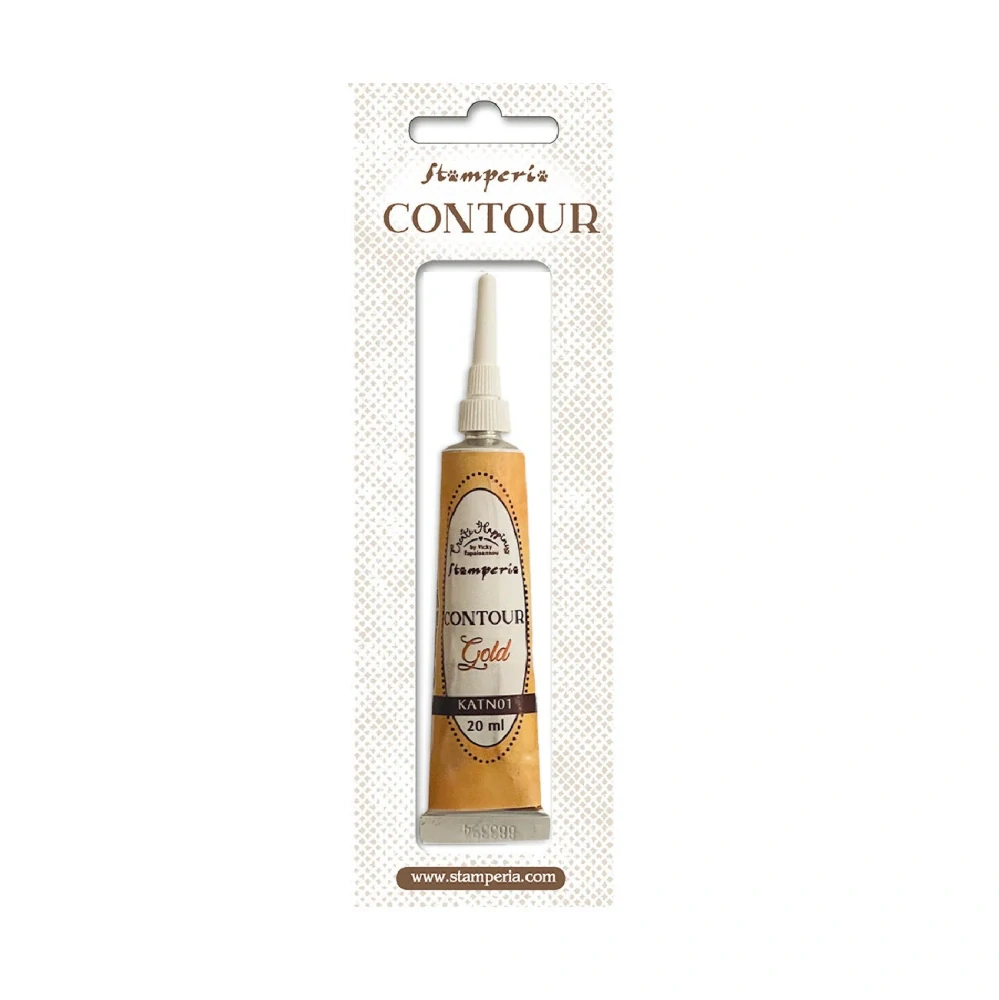 Stamperia Kontúrovacia farba KATN 01 gold
