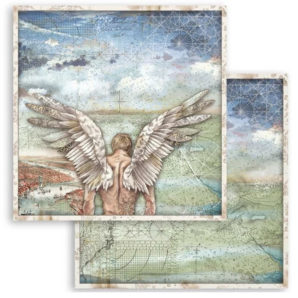 Stamperia Scrapbook papier – Sir Vagabond 12x12