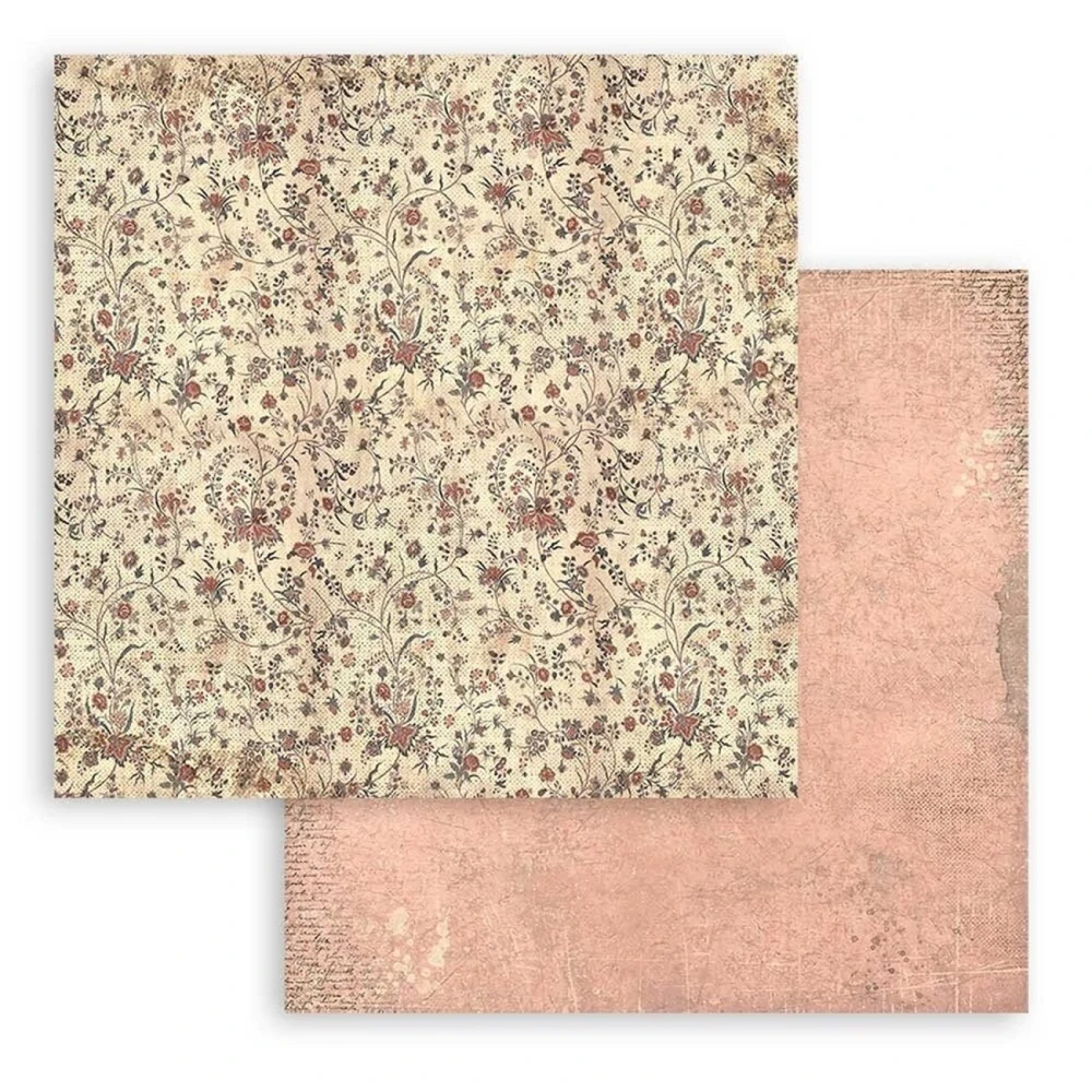 Stamperia Scrapbook papier – Brocante Antiques Backgrounds 12x12