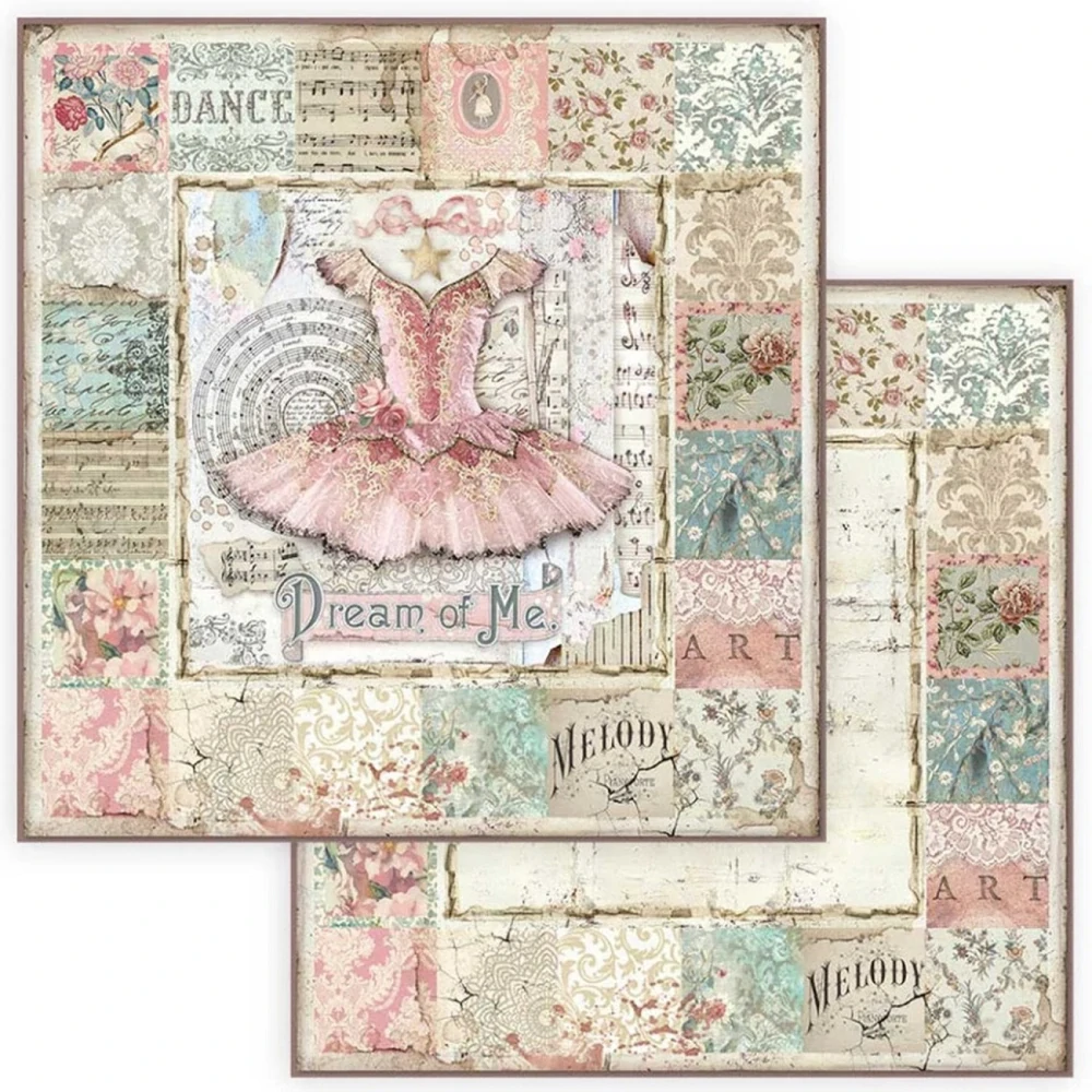 Stamperia Scrapbook papier – Passion 12x12