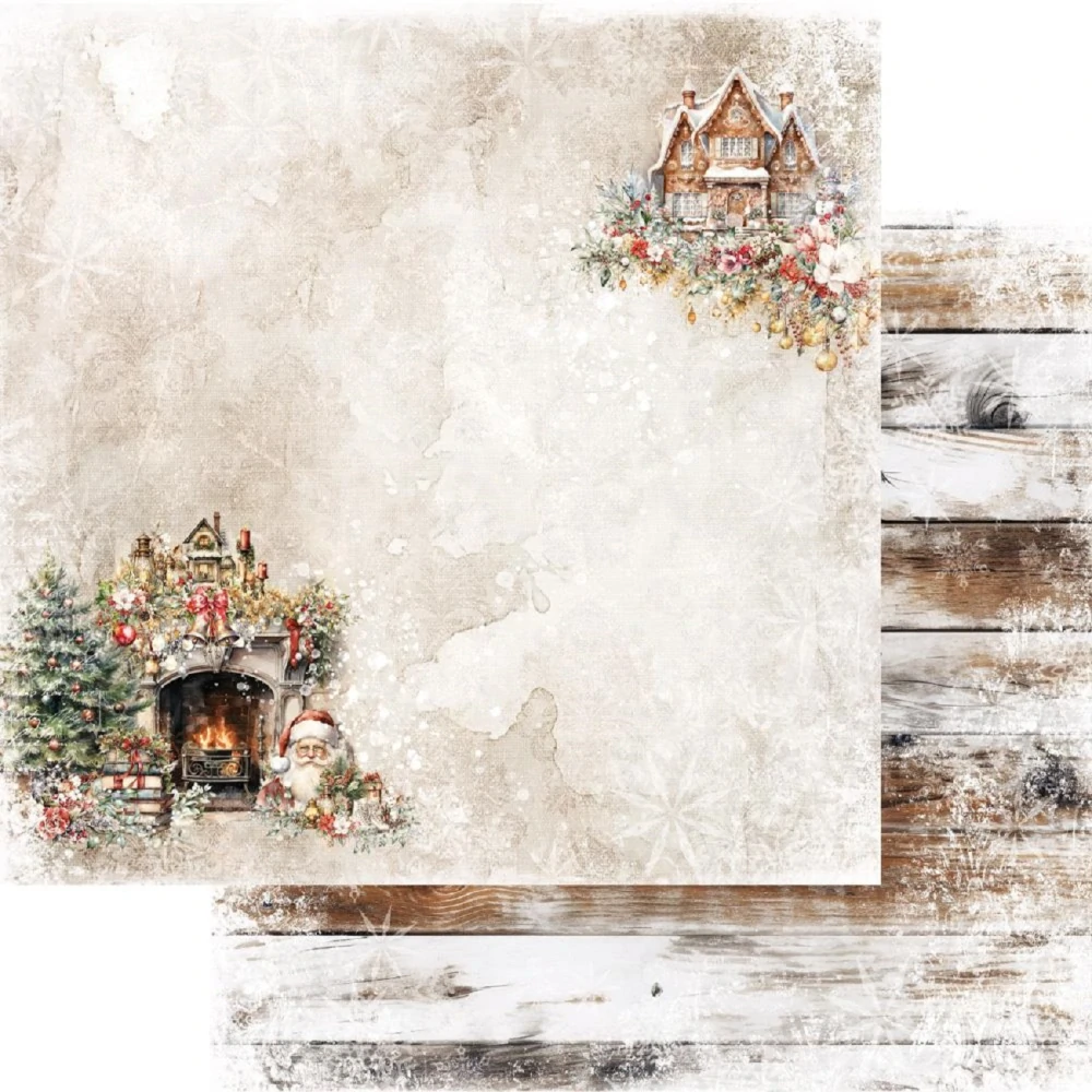 Alchemy of Art Scrapbook papier Ho, Ho, Ho 12x12