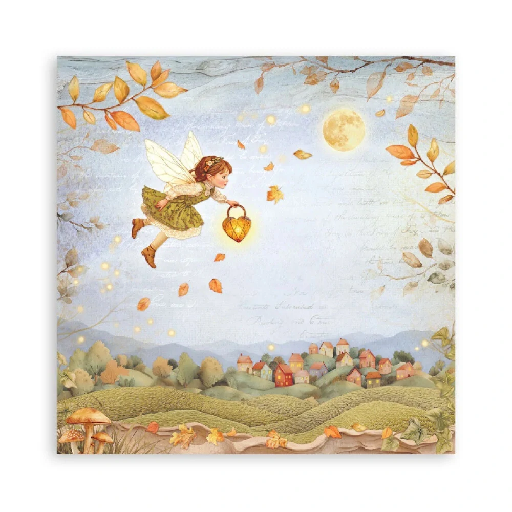 Stamperia Scrapbook papier – Whispering Woods Maxi 12x12