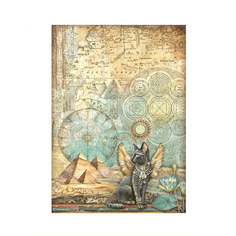Ryžový papier Stamperia DFSA4873