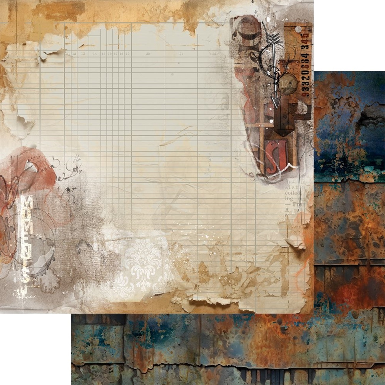 Alchemy of Art Scrapbook papier The Men’s World 12x12