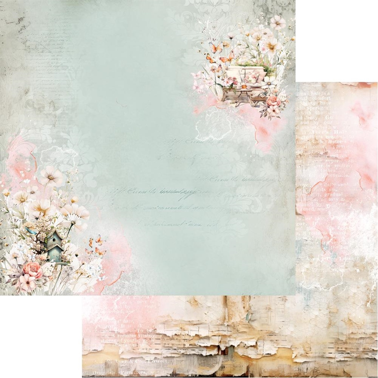 Alchemy of Art Scrapbook papier Soul of Spring 12x12