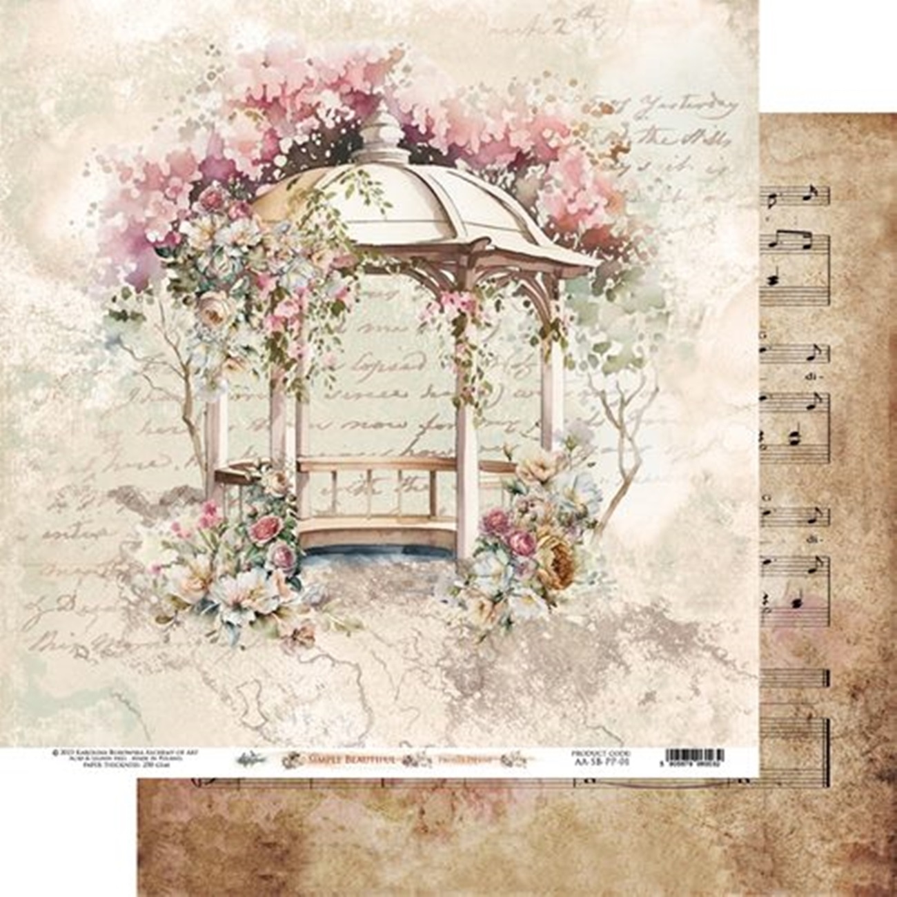 Alchemy of Art Scrapbook papier Simple Beautiful 12x12