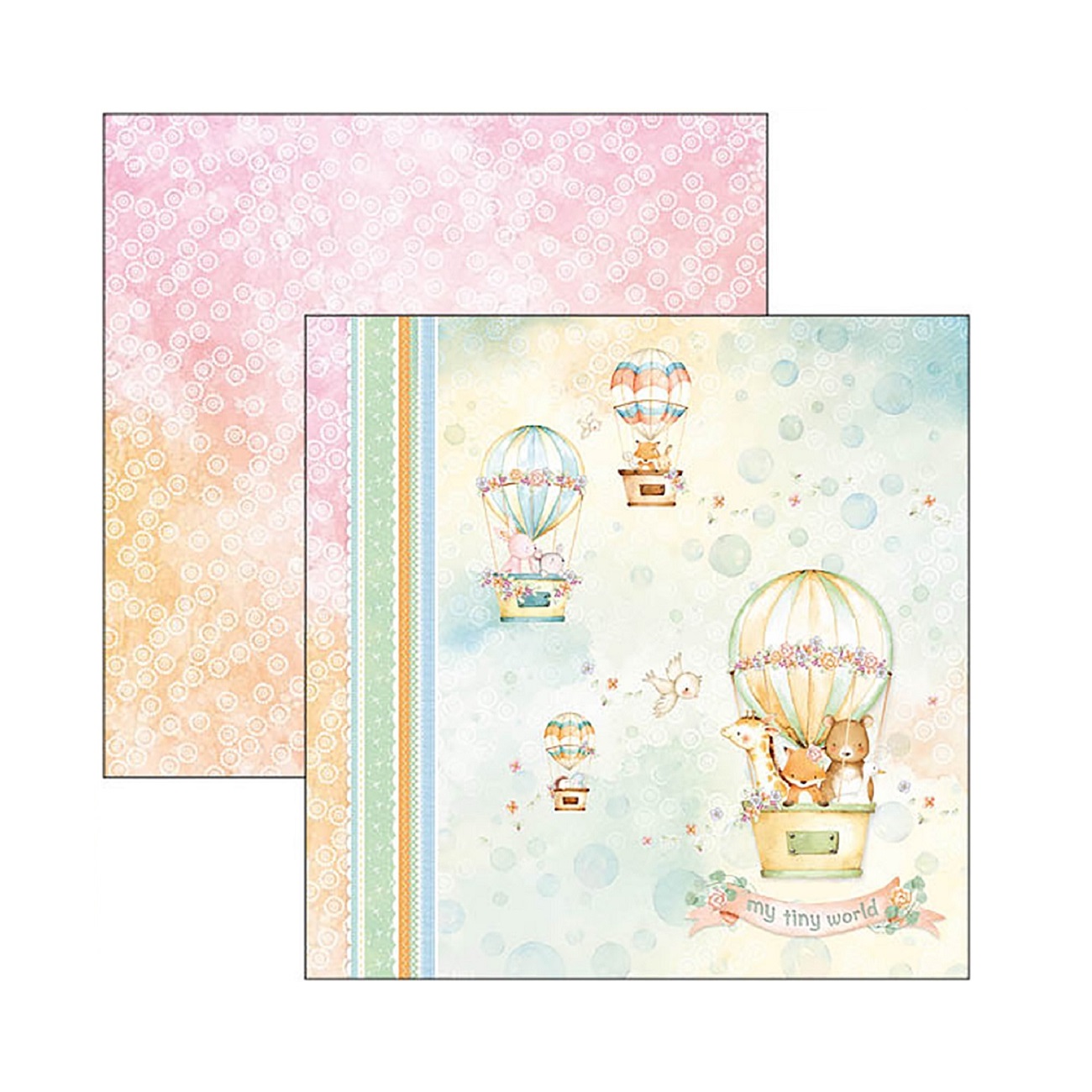 Ciao Bella Scrapbook papier My Tiny World 12x12