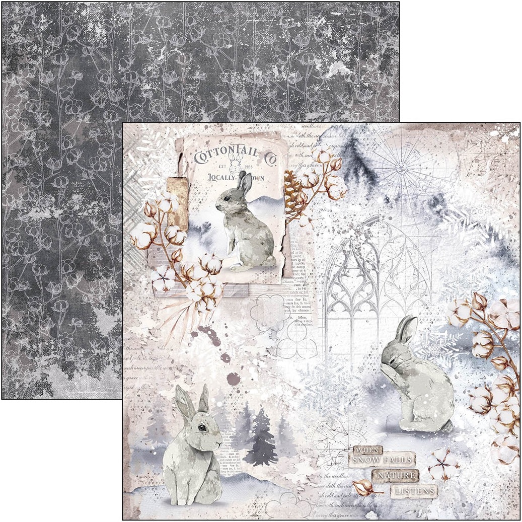 Ciao Bella Scrapbook papier Cozy Moments 8x8