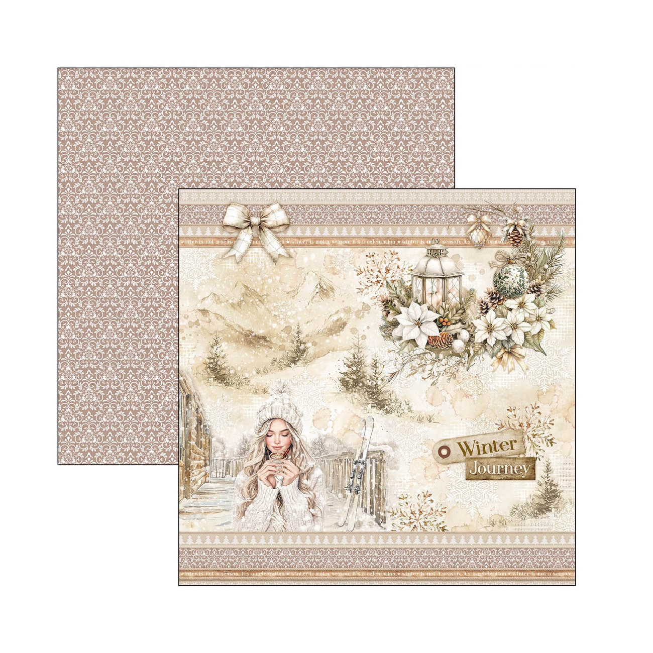 Ciao Bella Scrapbook papier Winter Season 8x8