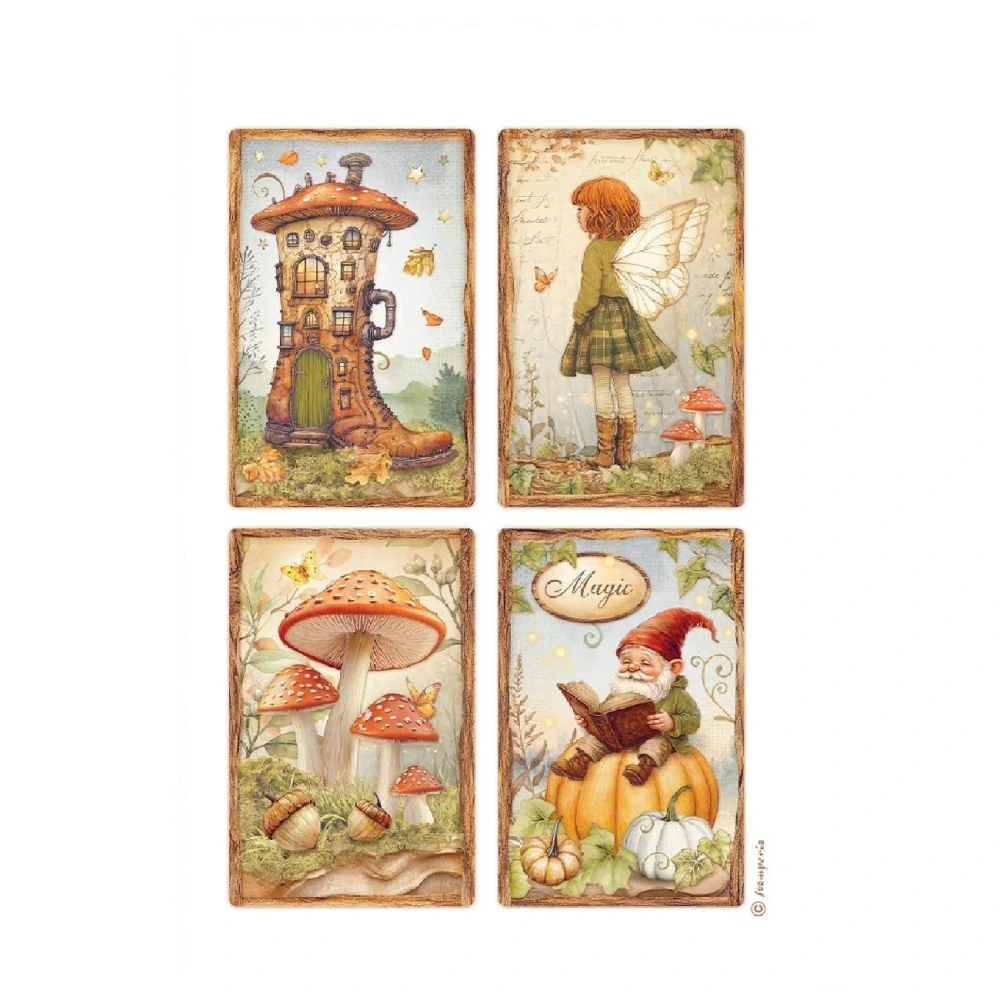 Ryžový papier Stamperia DFSA41062