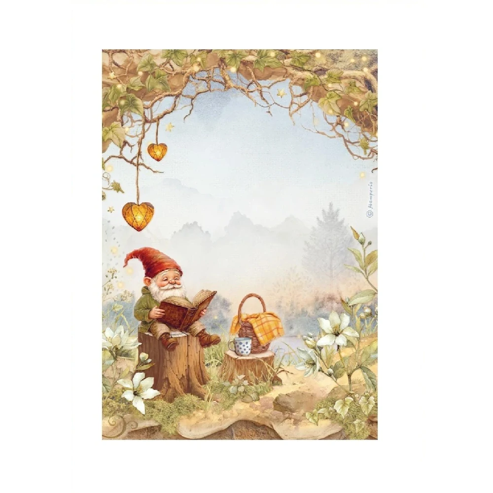 Ryžový papier Stamperia DFSA41060
