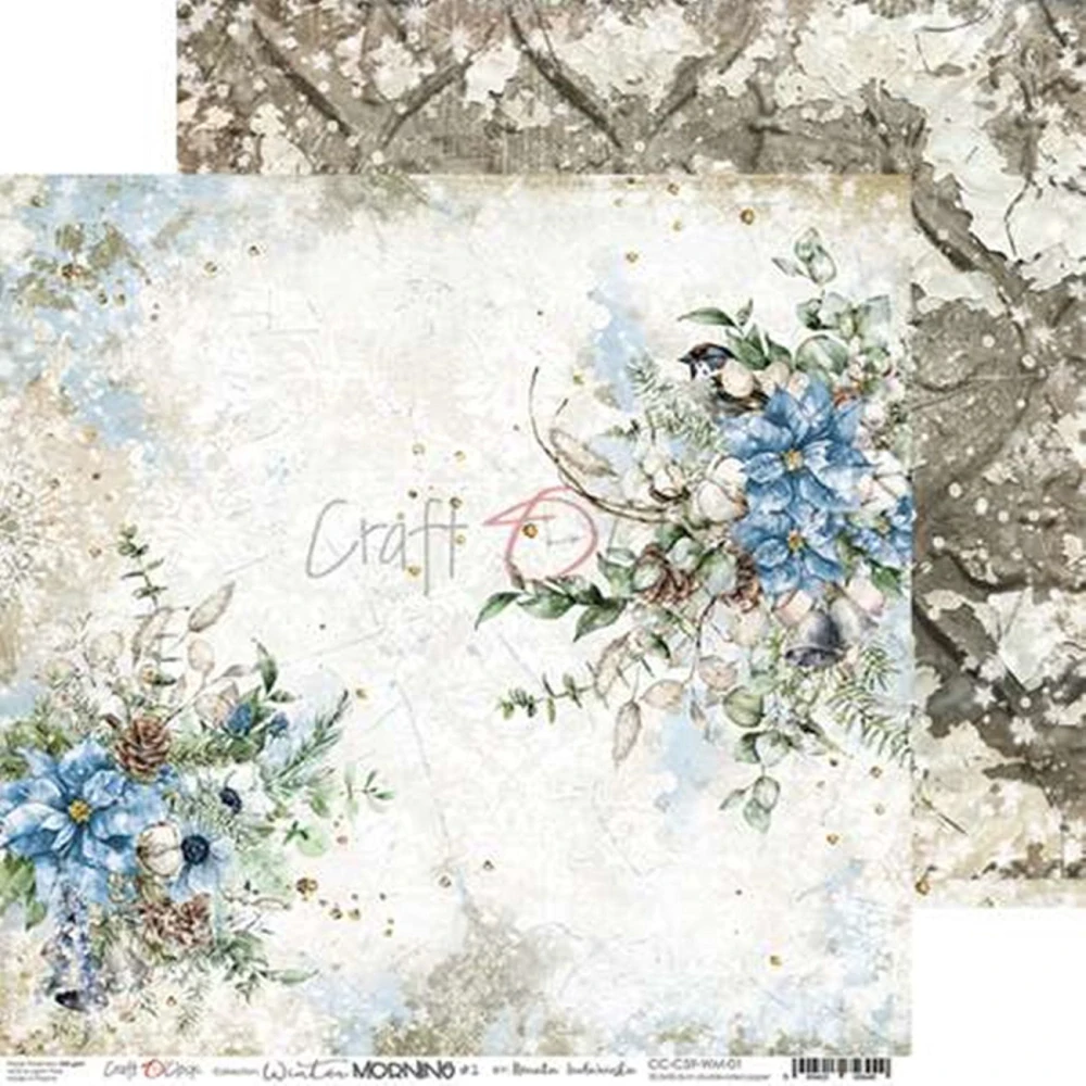  Scrapbook papier - Winter Morning 12x12 - Craft O´ Clock