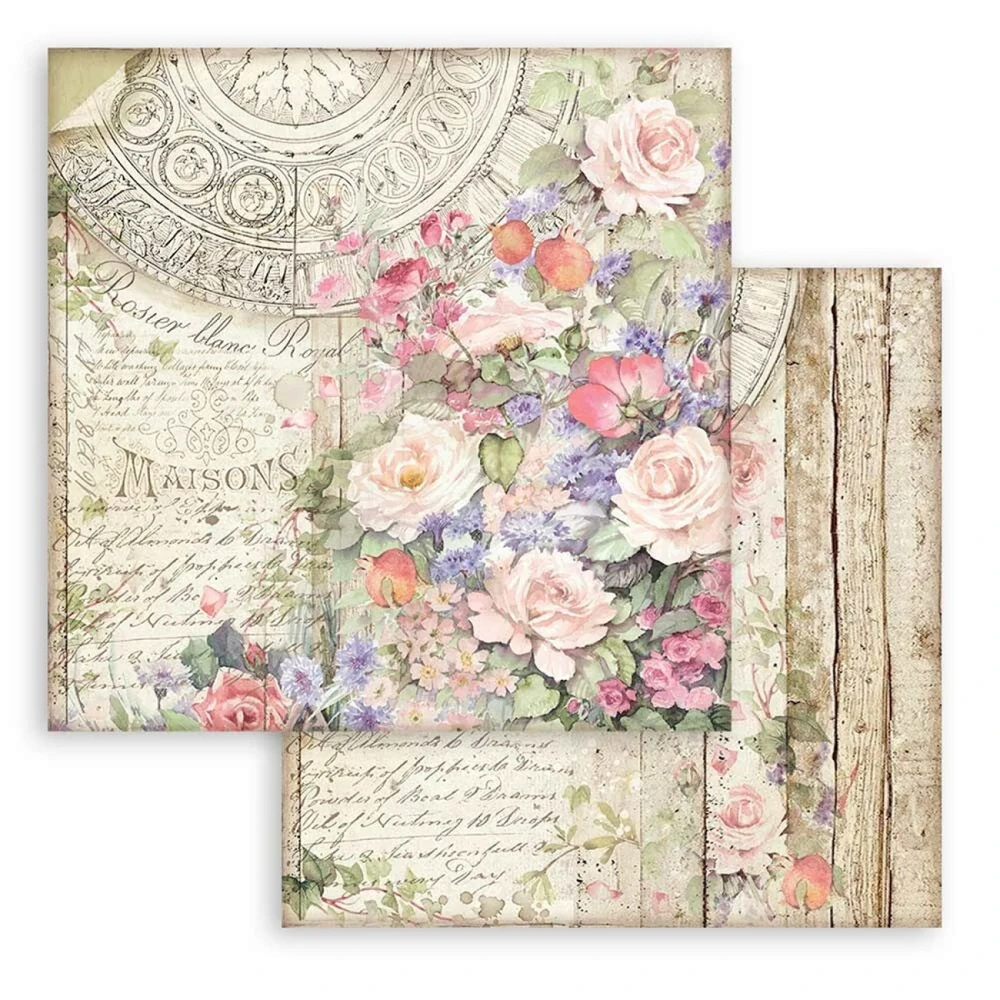 Stamperia Scrapbook papier – Casa Granada 8x8