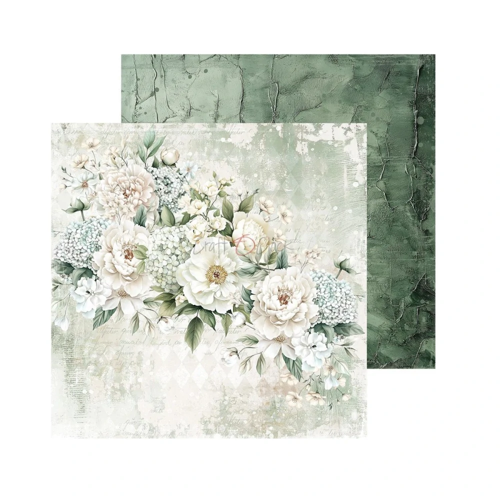 Craft O´ Clock Scrapbook papier - Cherished Memories Mix 8x8