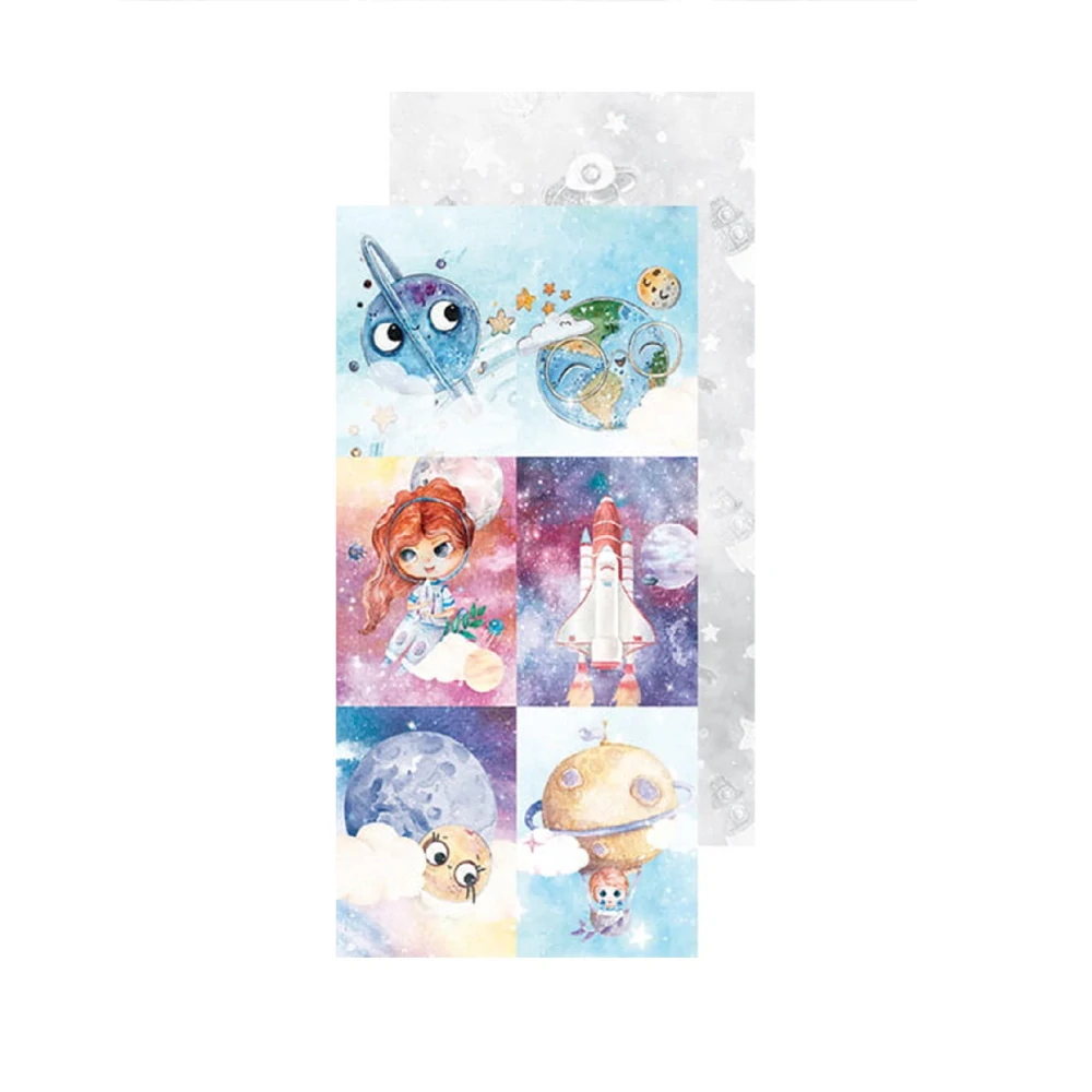 Craft O´ Clock Scrapbook papier - Cosmic Adventures 6x12