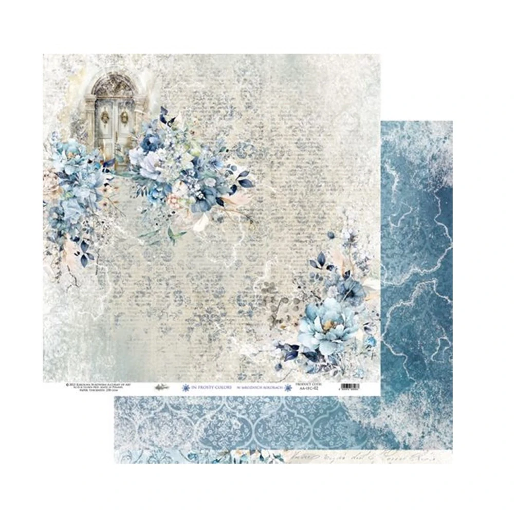 Alchemy of Art Scrapbook papier In Frosty Colors 8x8