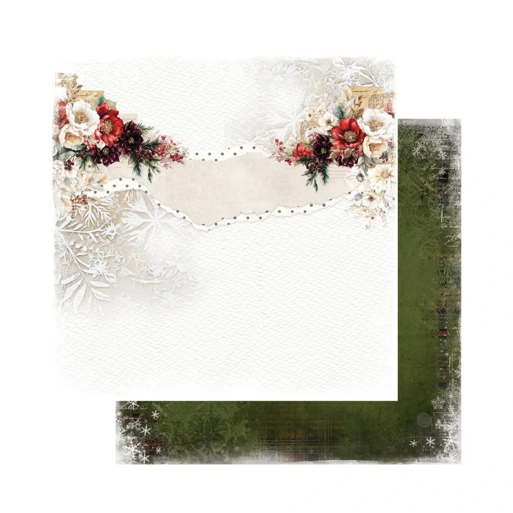 Alchemy of Art Scrapbook papier Wonderful Christmas Time 8x8