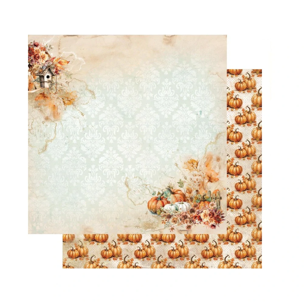 Alchemy of Art Scrapbook papier In Autumn Colors 8x8