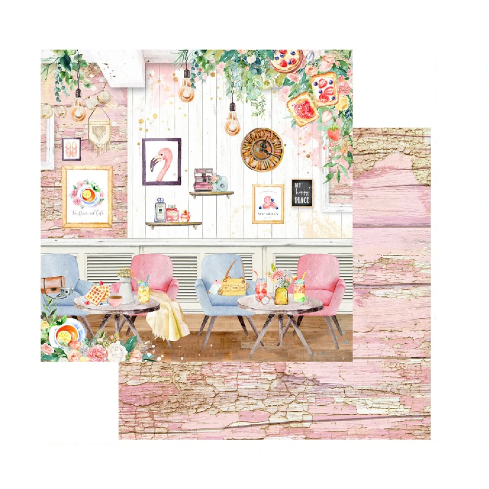Memory Place Scrapbook papier Happy Place 6x6