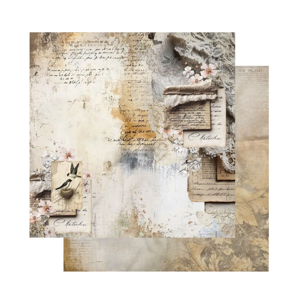 Alchemy of Art Scrapbook papier In Silence 8x8