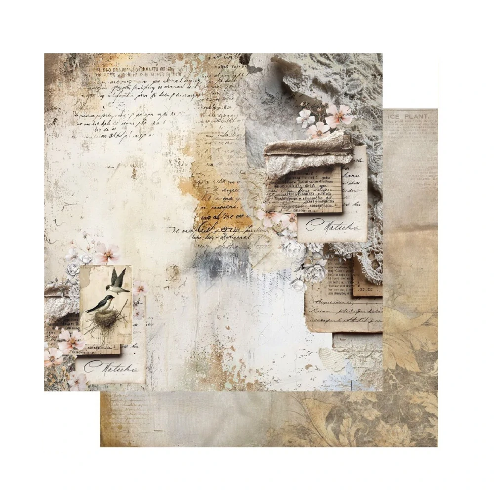 Alchemy of Art Scrapbook papier In Silence 8x8