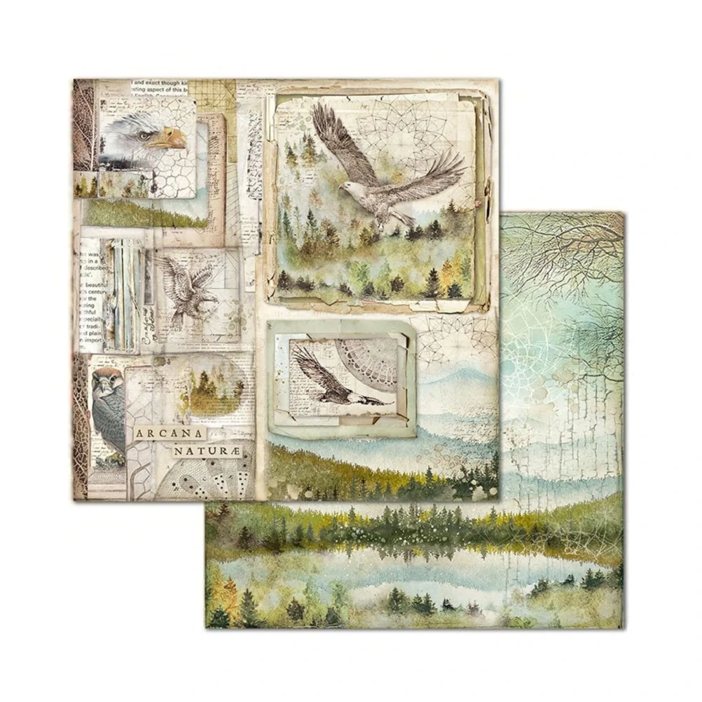 Stamperia Scrapbook papier – Forest 8x8
