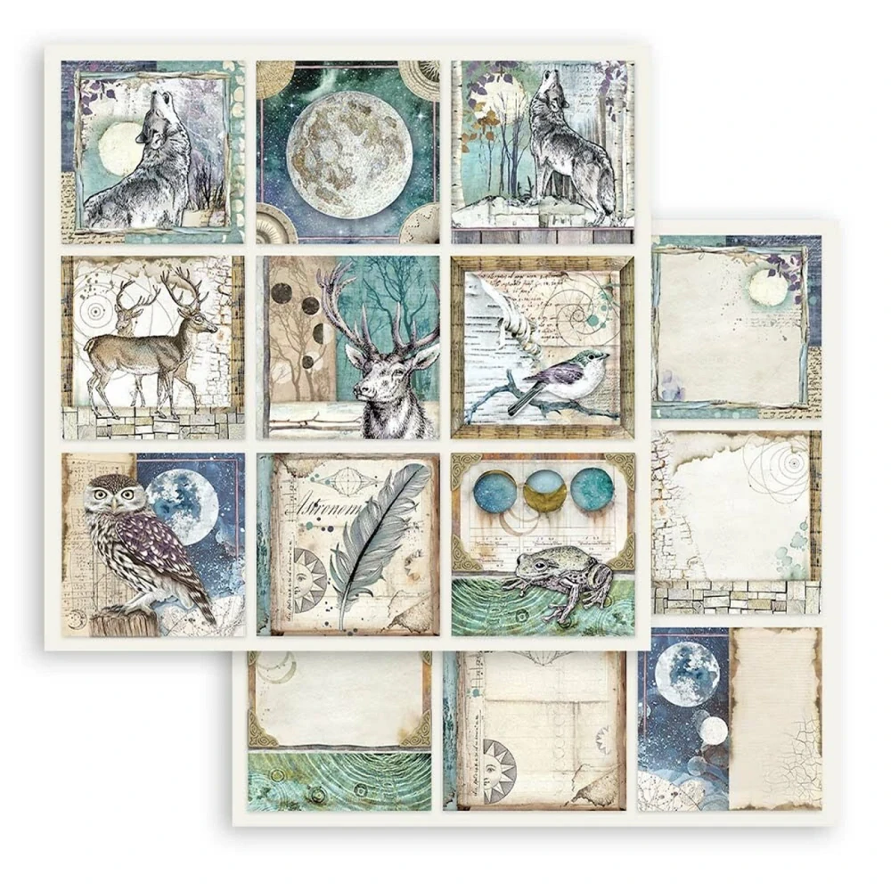 Stamperia Scrapbook papier – Cosmos Infinity 12x12